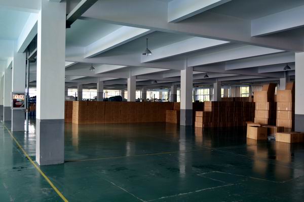 Finished products waiting for delivery